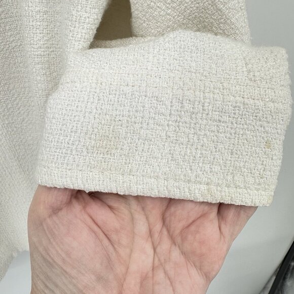 BABATON ARITZIA joan shirt jacket casual outerwear oversized ivory pockets 2 - Picture 9 of 9